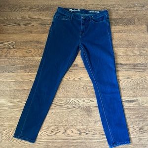 Madewell skinny skinny ankle high riser jeans
